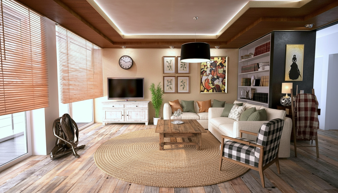 Farmhouse interior style preview